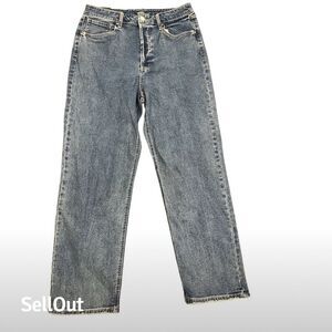 Wild Fable Women's High Rise‎ Straight Jeans Blue Size 14 NWT